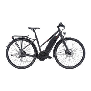 Nishiki Pro SLE Dame PW LCD disp Deore 8g Hydr. disc 21in Koksgrå u. downt. bat