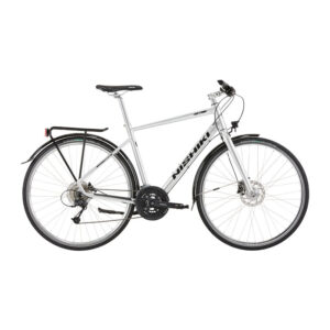 Nishiki City 601 Herre 27sp Hydr. disc inkl. Dyn. forl. 22in Sølv m. sort