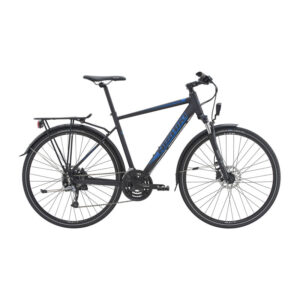 Nishiki XC-Six Herre 24sp Hydr. disc 20in Matsort m. blå