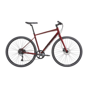 Nishiki Comp Nine Herre Acera 9g hydr. disc 18in blank mørkerød m. sort