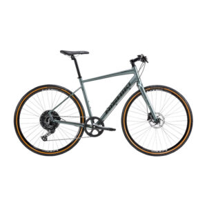 Nishiki Rush Hr Deore 12g hydr. disc 22in matgrøngrå m. sort