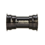 Enduro TorqTite krankboks BB386 EVO to DUB angular contact stainless sort