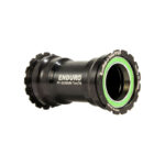 Enduro TorqTite krankboks BB386 EVO to DUB angular contact stainless sort