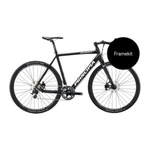 Principia Evolve A8.5CX stel alu og carbon gaffel Disc 58 cm Black