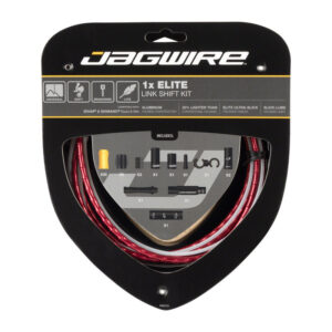 Jagwire 1x Elite Link gearkabelsæt 2300mm Road/MTB STS-EL wire rød