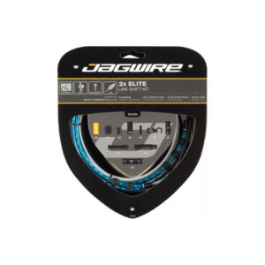 Jagwire gearkabelsæt 2x Elite Link shift kit blue Road/MTB STS-EL wire